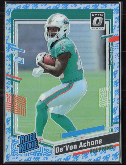 De'Von Achane RC Rocket Emoji SP 2023 Optic