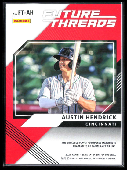 Austin Hendrick Player-Worn Mem