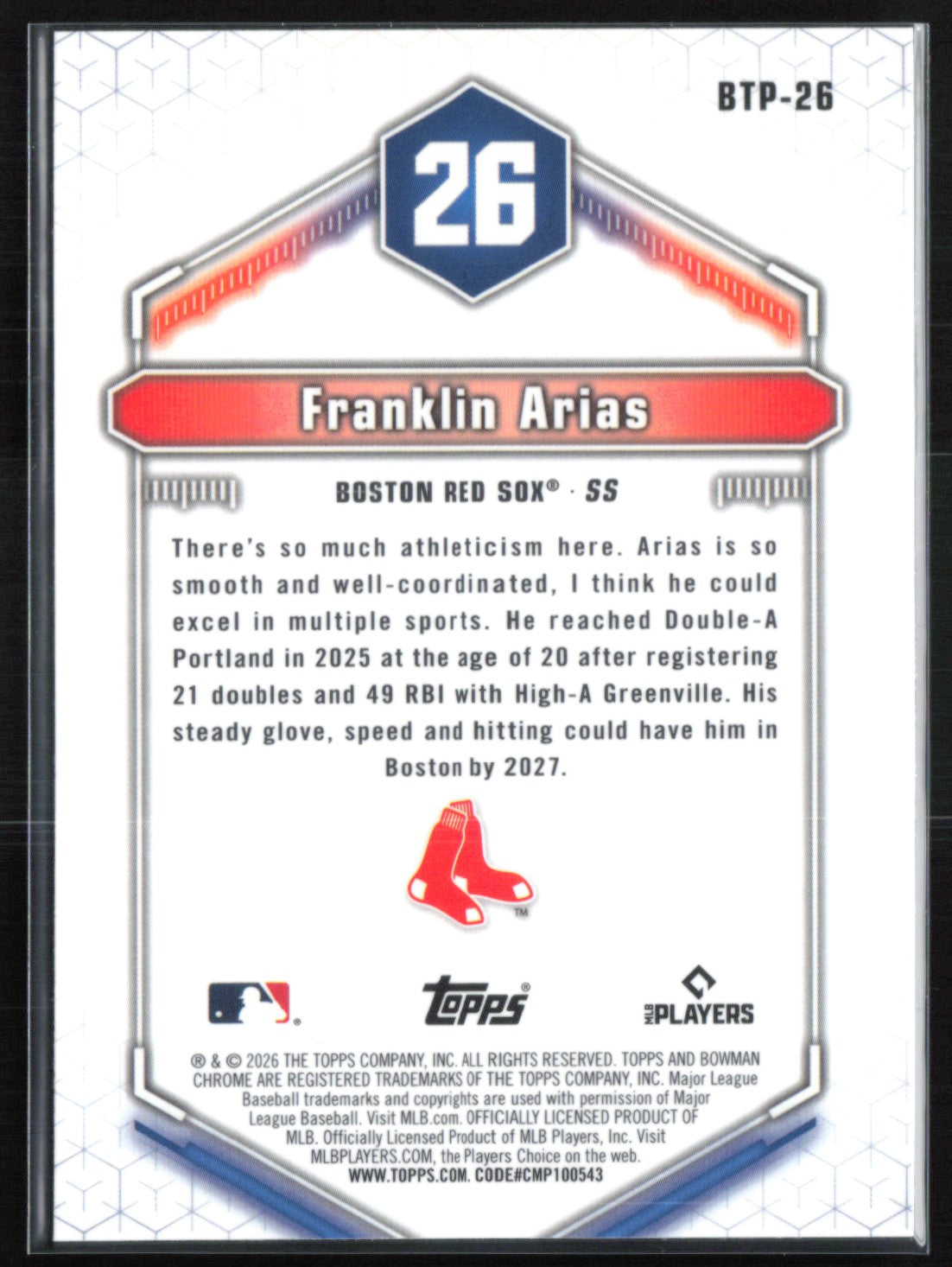 Franklin Arias TOp 100