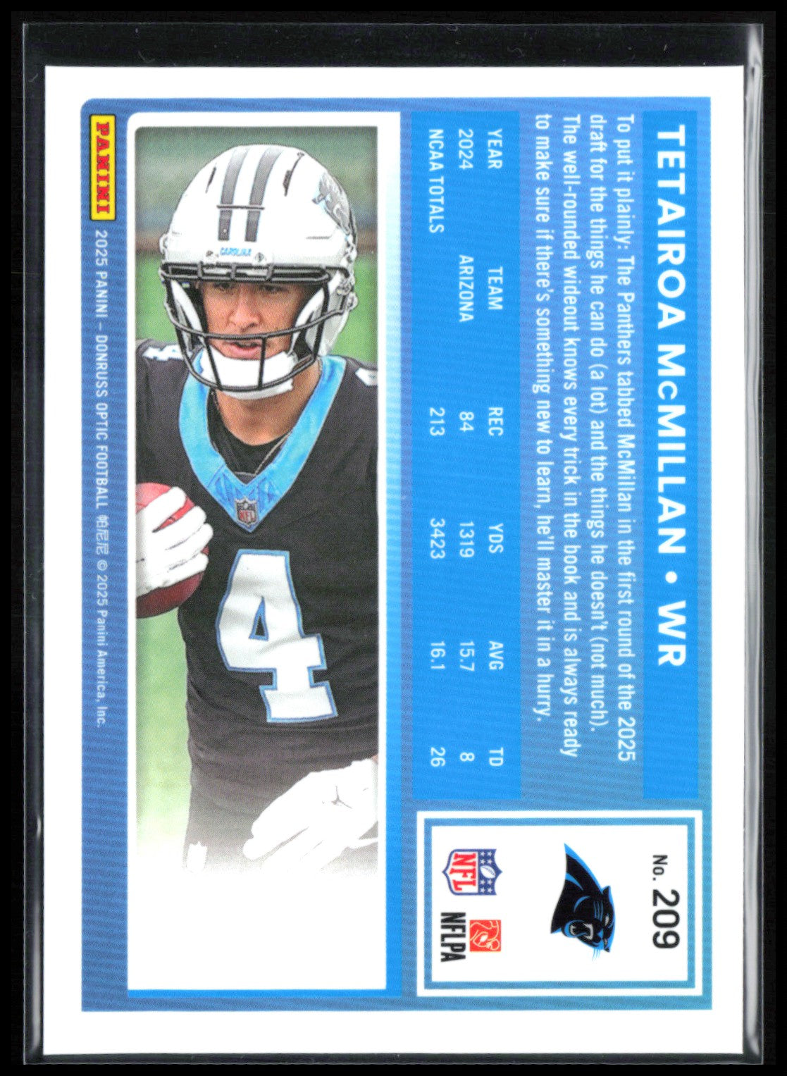 Tetairoa McMillan RC