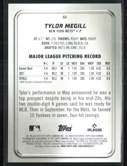 Tylor Megill RC