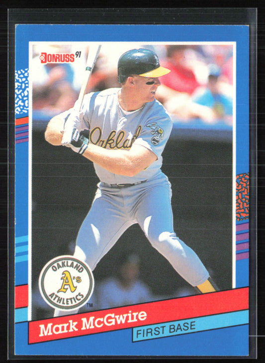 Mark McGwire 1991 DOnruss