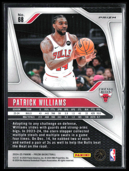 Patrick Williams Red Sparkle SP