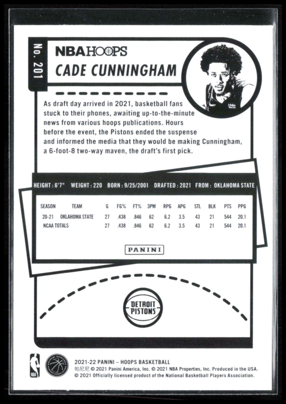 Cade Cunningham RC