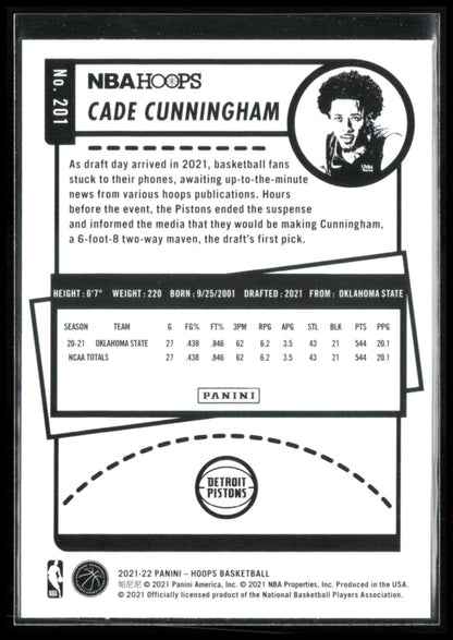 Cade Cunningham RC