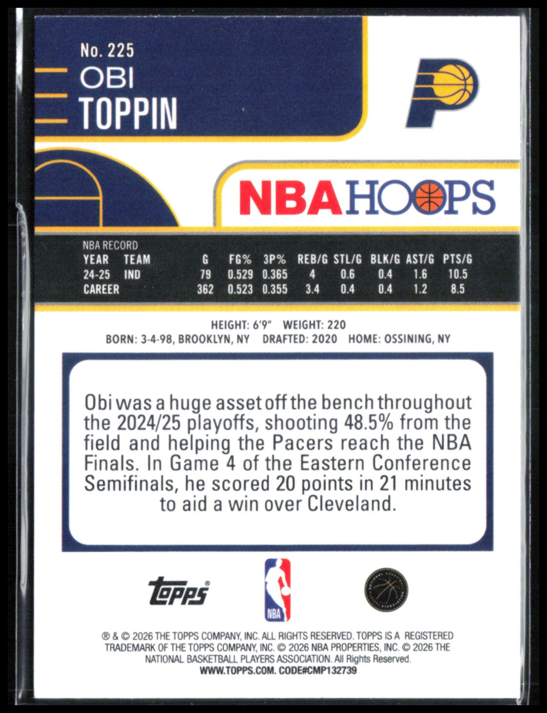 Obi Toppin Green /75