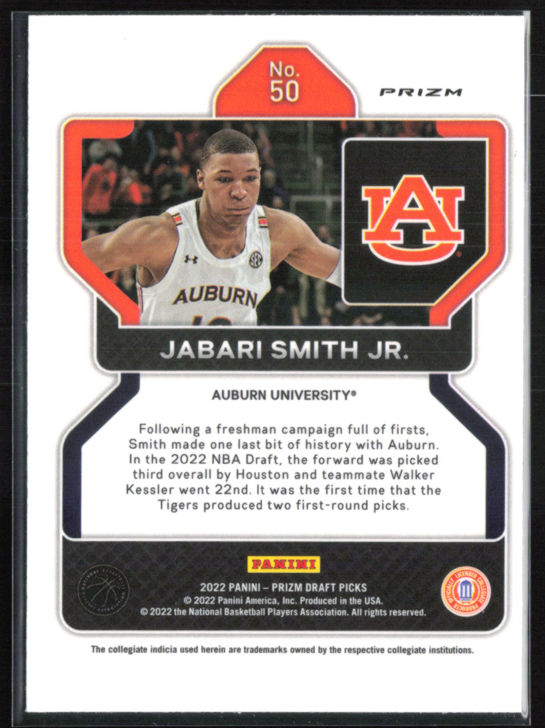 Jabari Smith Jr. RC Green Prizm