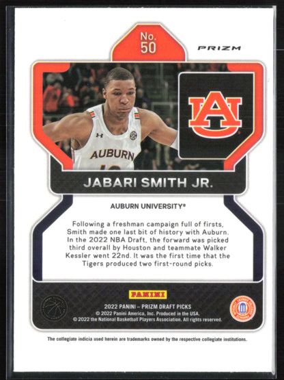 Jabari Smith Jr. RC Green Prizm