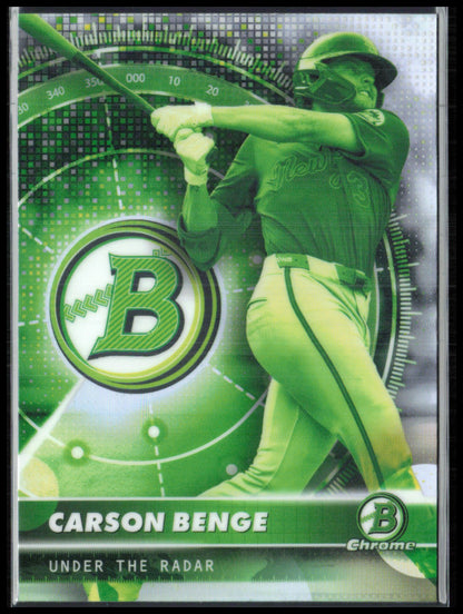 Carson Benge Under the Radar
