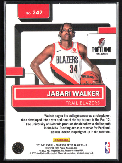 Jabari Walker RC
