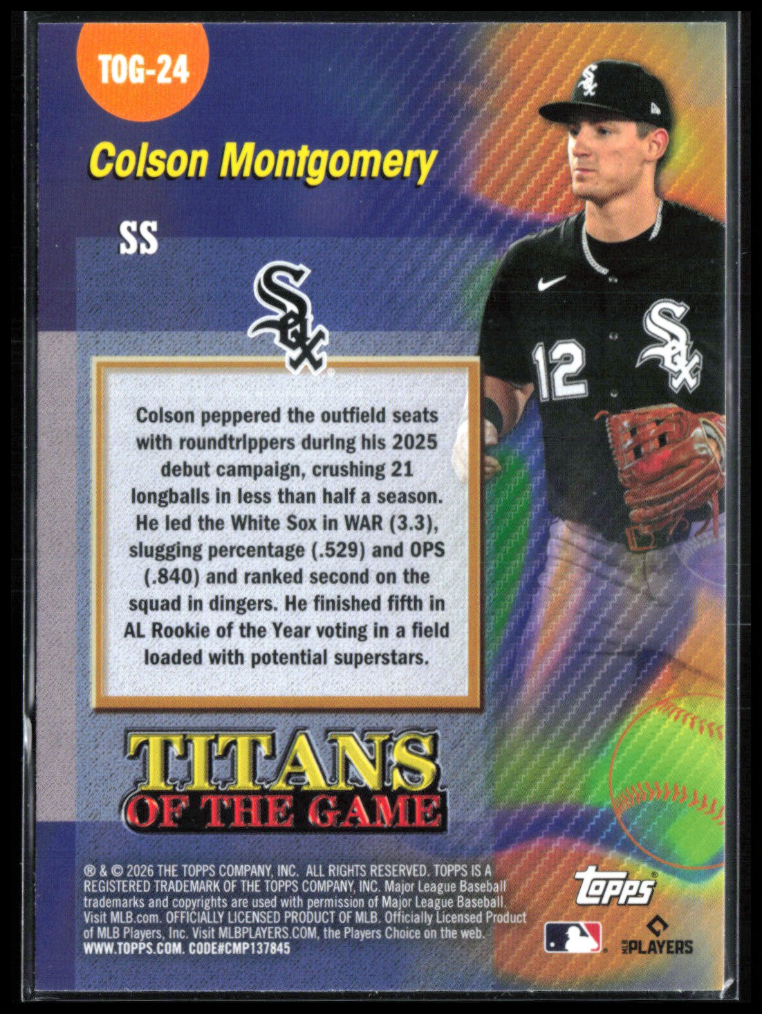 Colson Montgomery RC