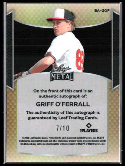 Griff O'Ferrall Auto Purple /10