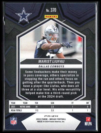 Marist Liufau RC Mosaic Prizm