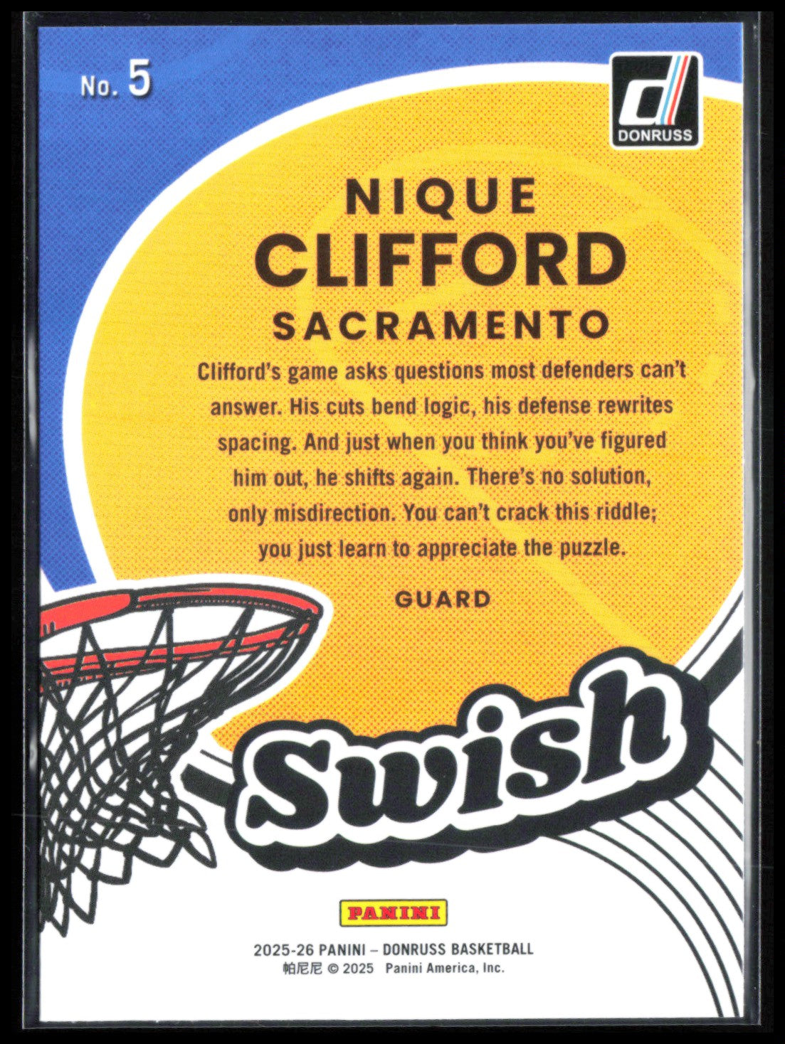 Nique Clifford RC Swish