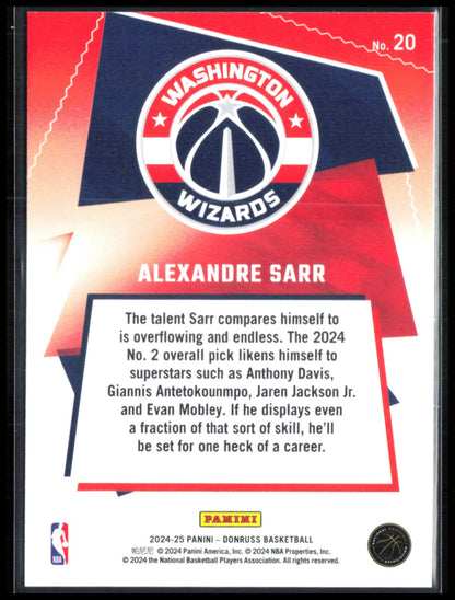 Alexandre Sarr RC