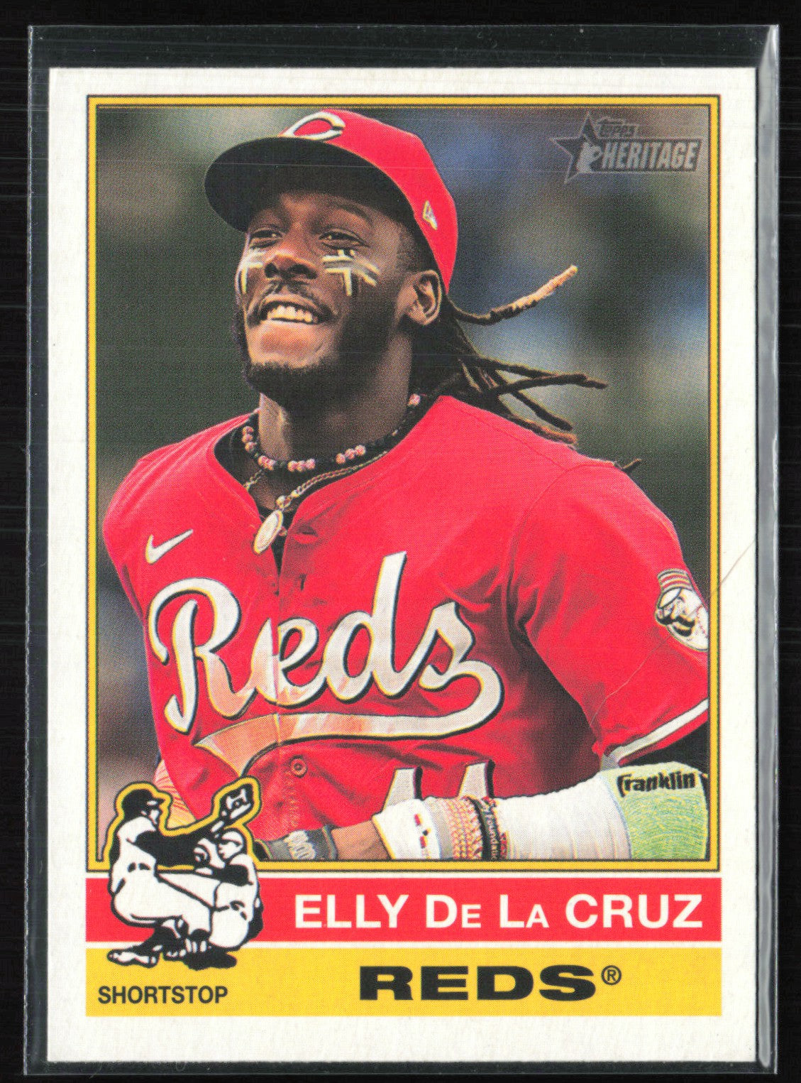 2025 Topps Heritage 263 Elly De La Cruz – Dollar Box