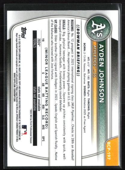 Ayden Johnson 1st Bowman