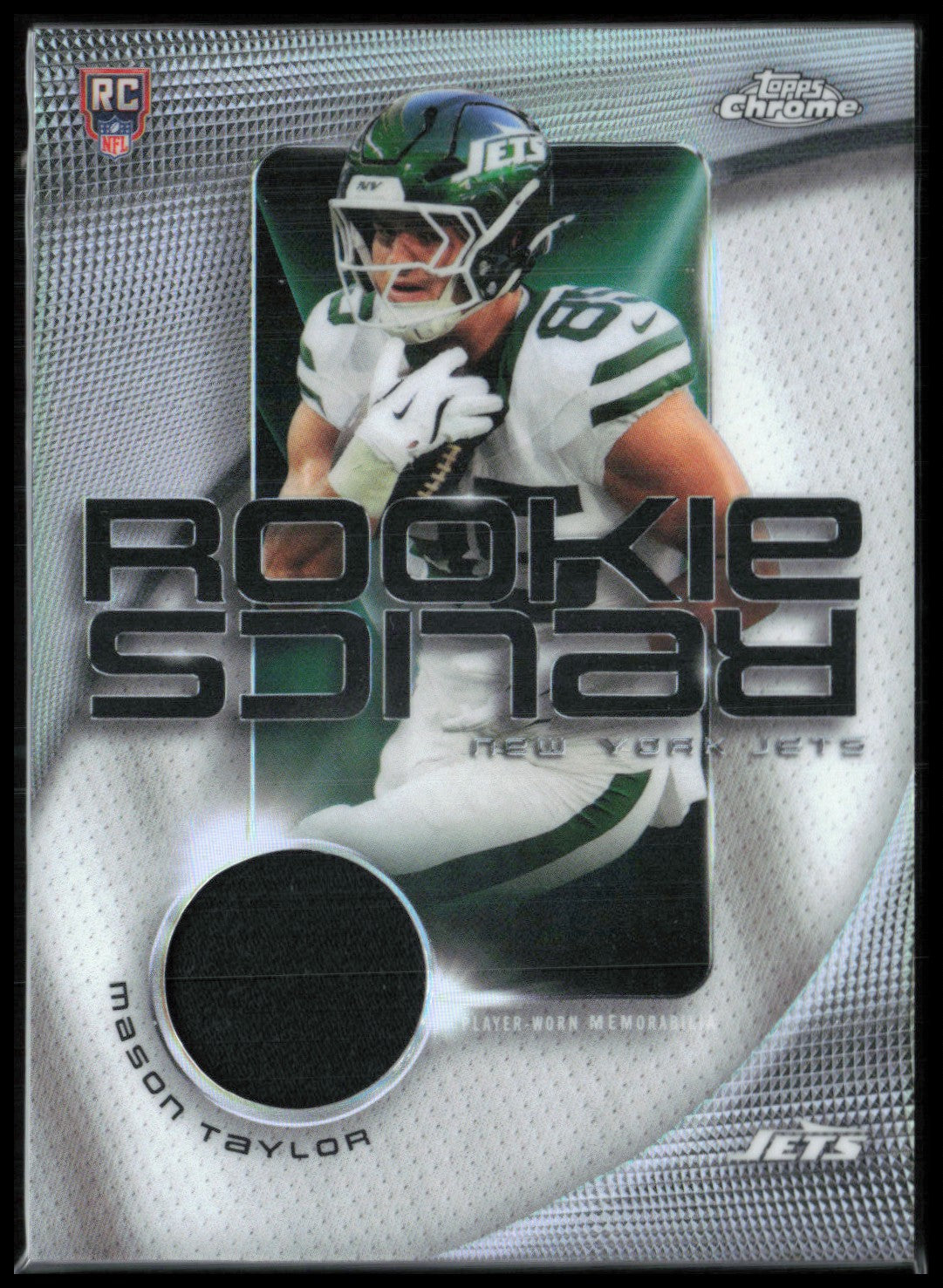Mason Taylor RC Rookie Relics Player-Worn Mem