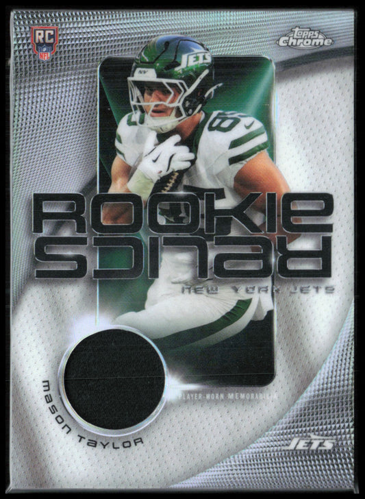 Mason Taylor RC Rookie Relics Player-Worn Mem
