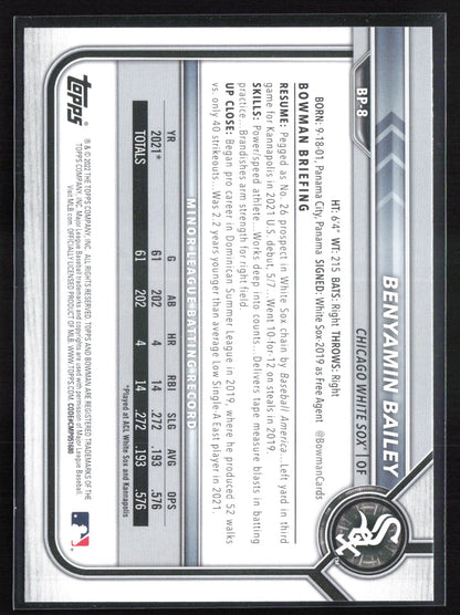 Benyamin Bailey 1st Bowman