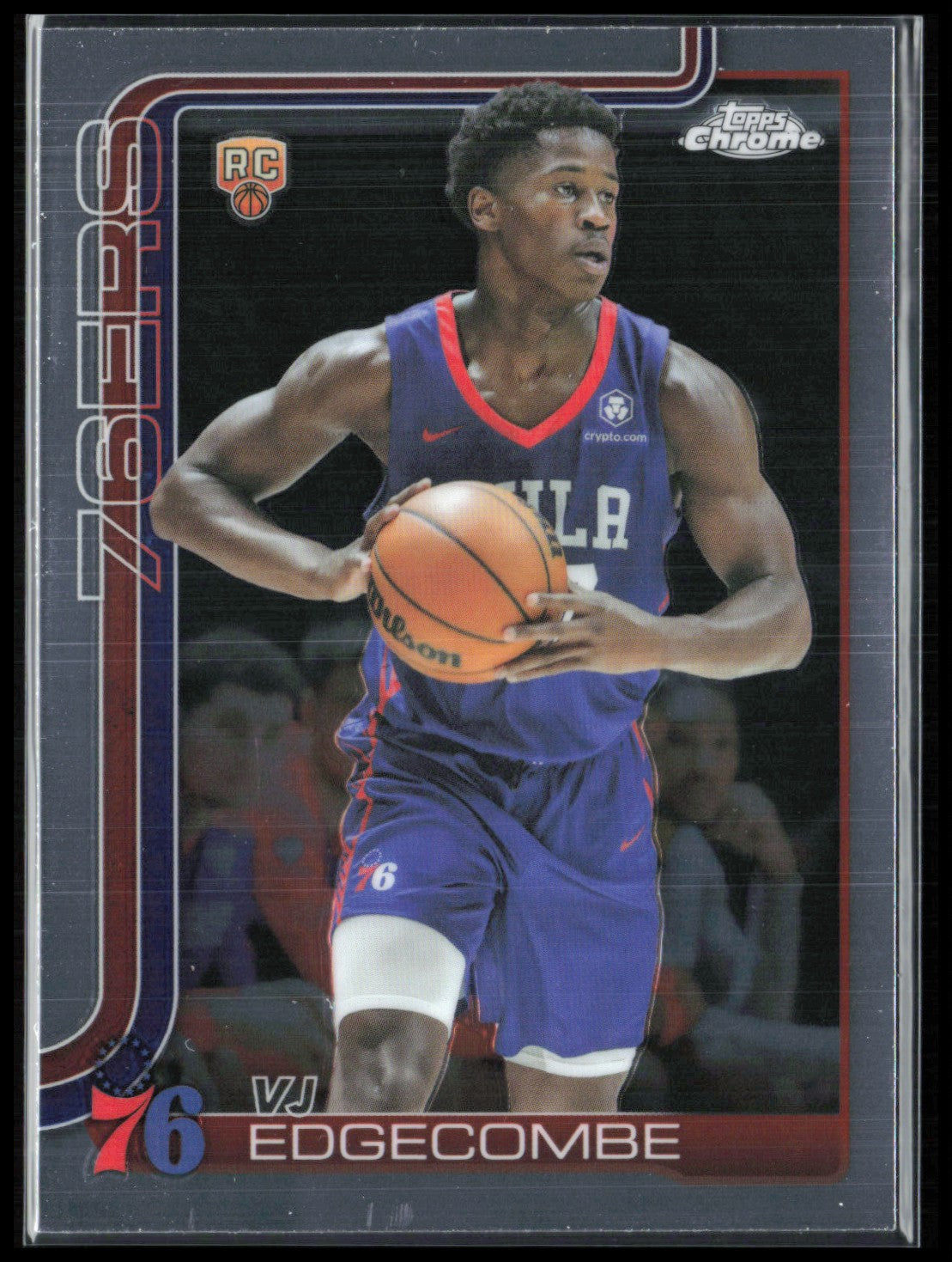 VJ Edgecombe RC 2025 Topps Chrome