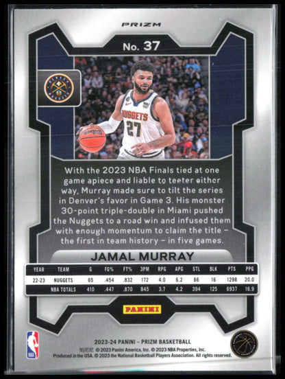 Jamal Murray Green Prizm