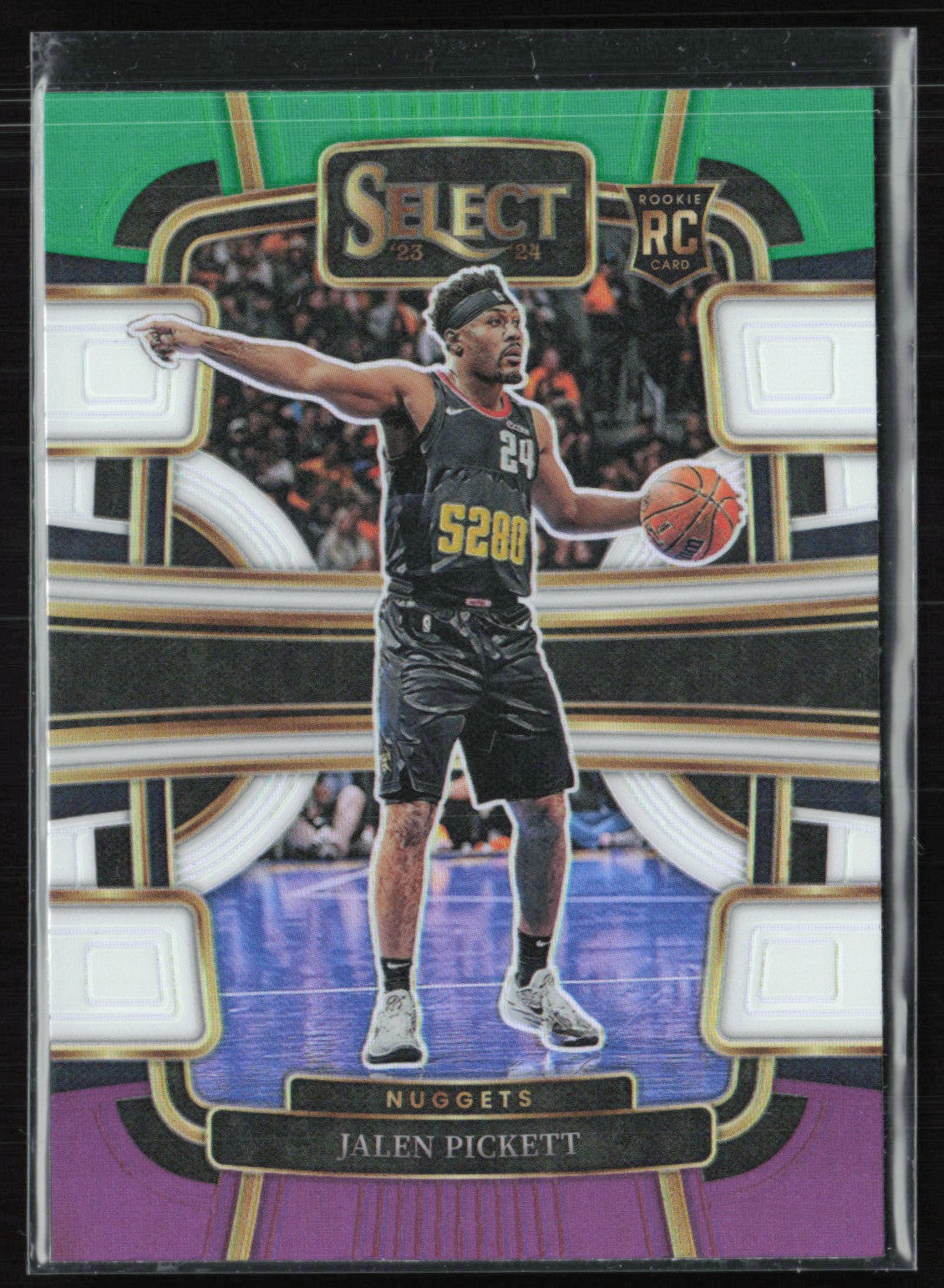 Jalen Pickett RC Tri-Color Prizm