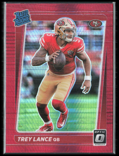 Trey Lance RC Red Hyper