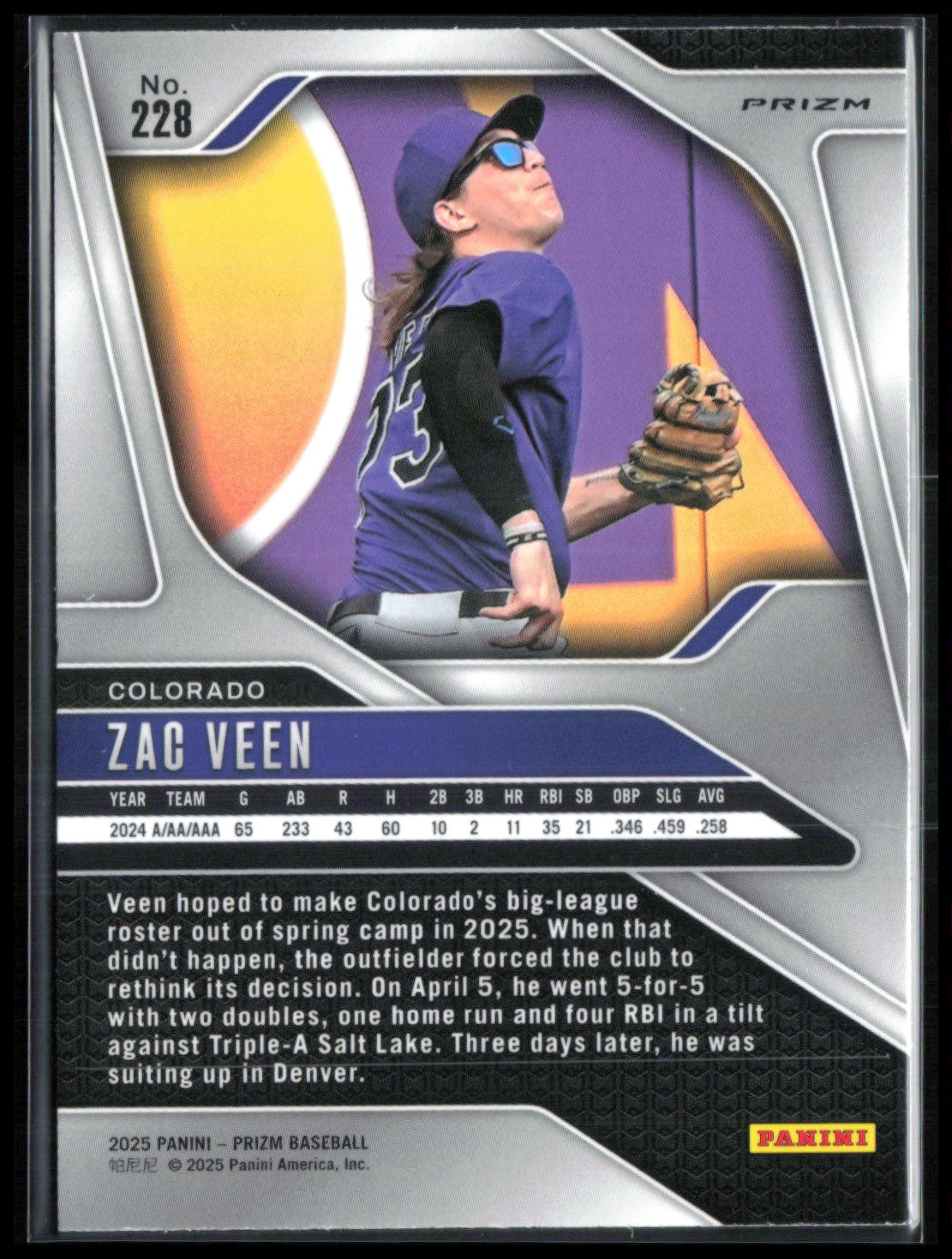 Zac Veen RC Pink Ice
