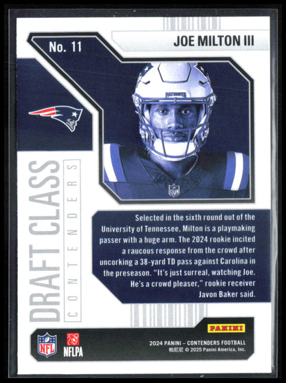 Joe Milton III RC