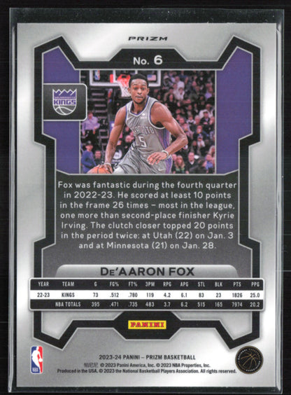 De'Aaron Fox Pink Ice