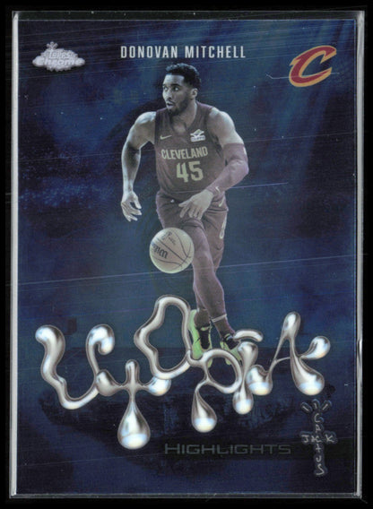 Donovan Mitchell Utopia Highlights 2026 Topps Chrome