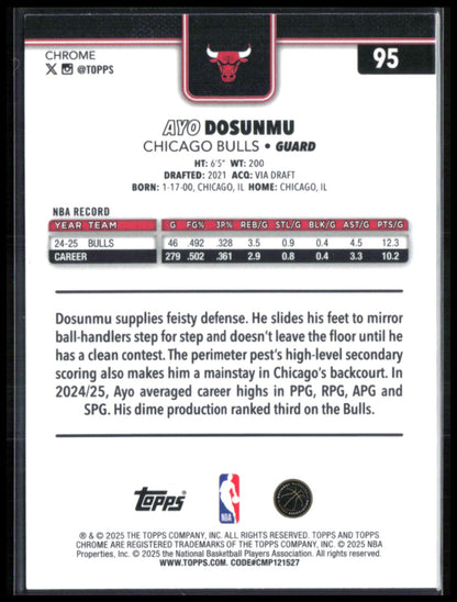Ayo Dosunmu RWB