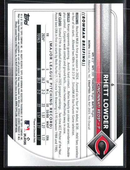 Rhett Lowder RC Blue /499