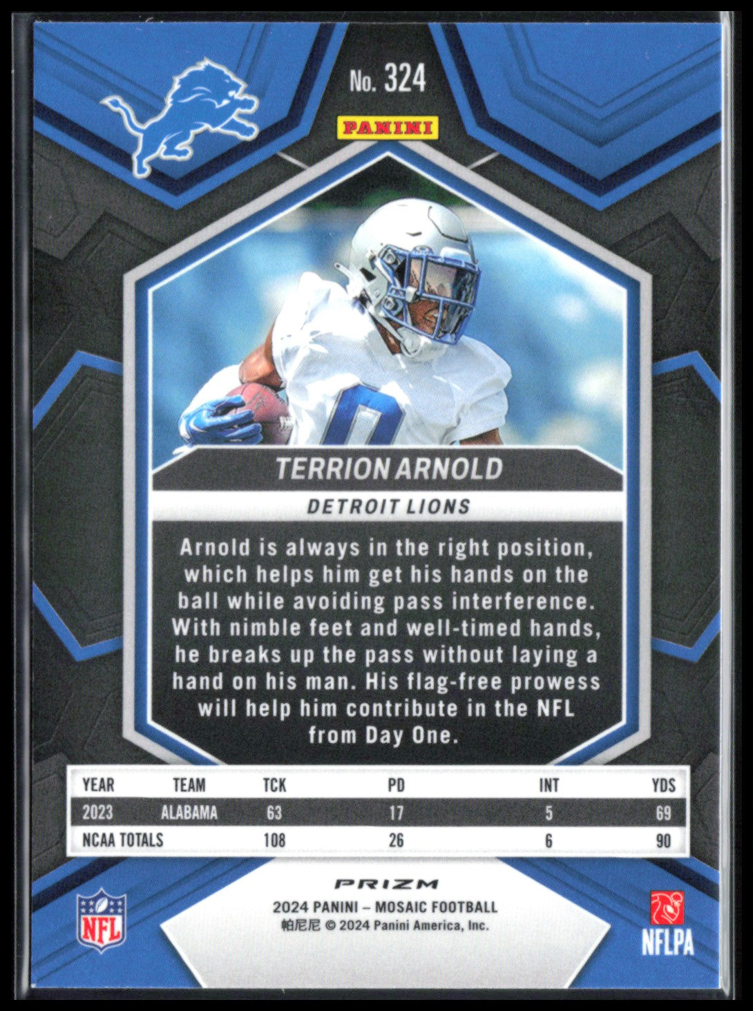 Terrion Arnold RC Pink Camo