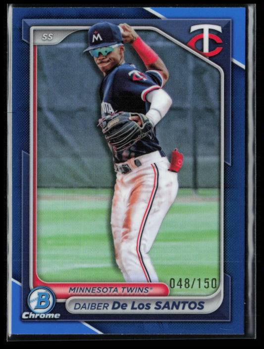 Daiber De Los Santos Blue Refractor /150 Prospect