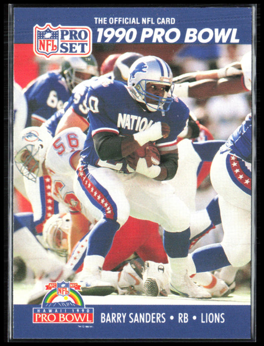 Barry Sanders 1990 Pro Set