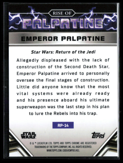 Arrival at the Second Death Star 2024 Topps Chrome Star Wars