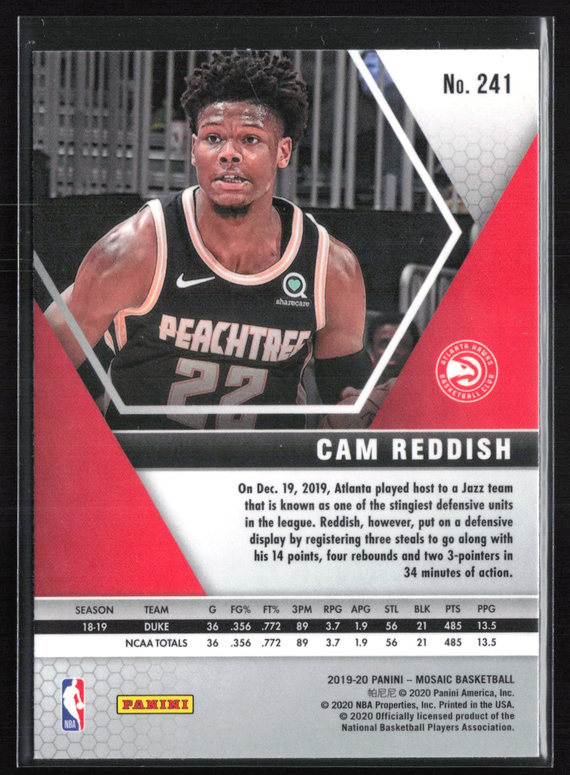 Cam Reddish RC