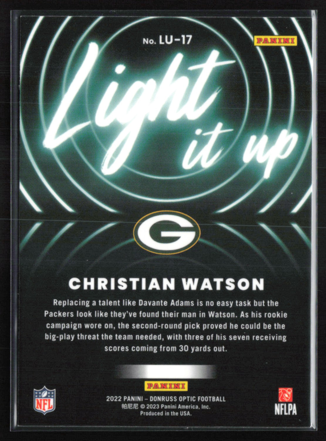 Christian Watson RC Light it Up