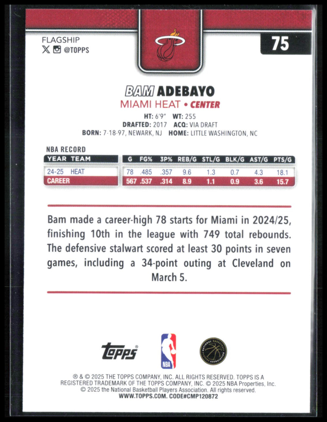 Bam Adebayo Foil