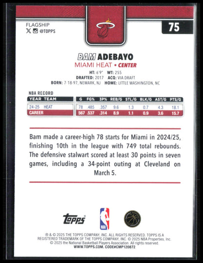 Bam Adebayo Foil