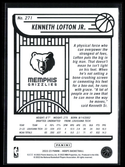 Kenneth Lofton Jr. RC