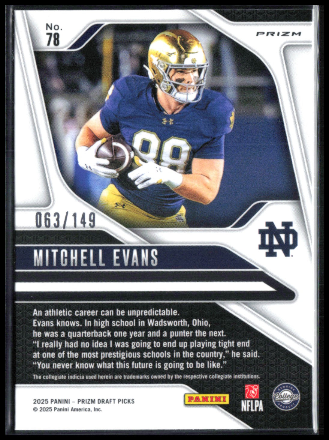 Mitchell Evans RC Blue Ice /149