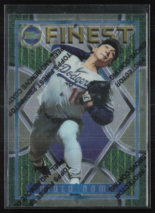 Hideo Nomo 1995 Finest w/Peel