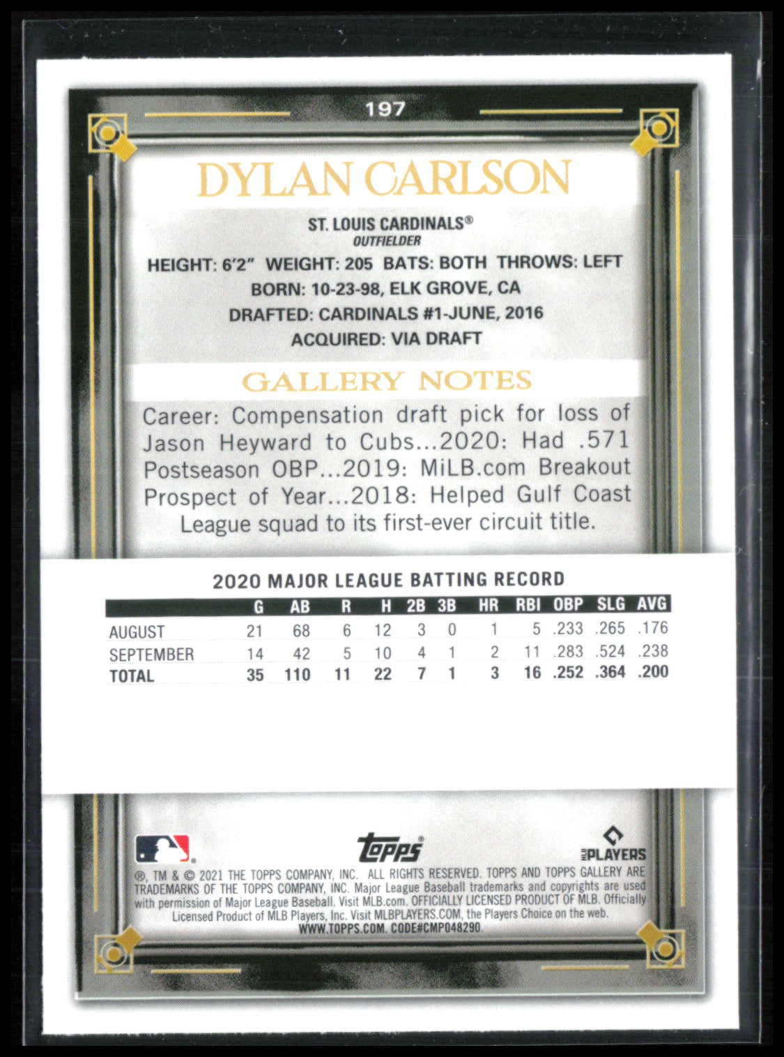 Dylan Carlson RC