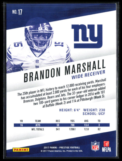 Brandon Marshall 01/10