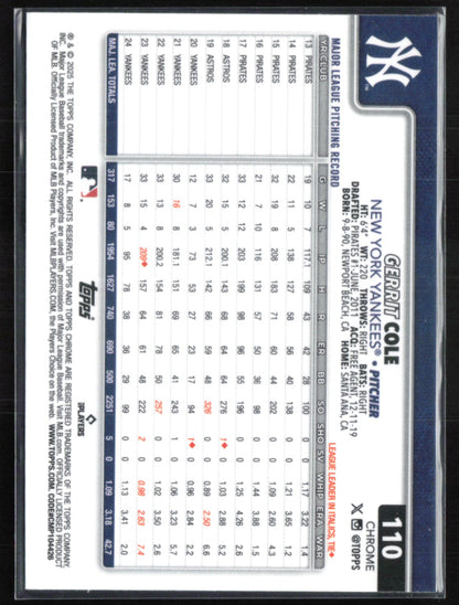 Gerrit Cole X-Fractor