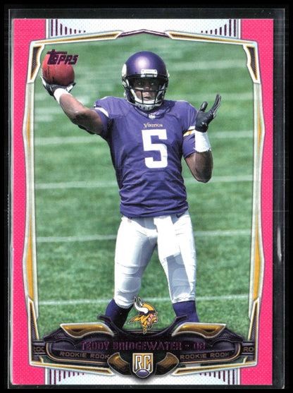 Teddy Bridgewater RC Pink /499
