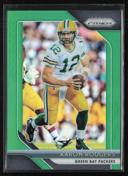 Aaron Rodgers Green Prizm